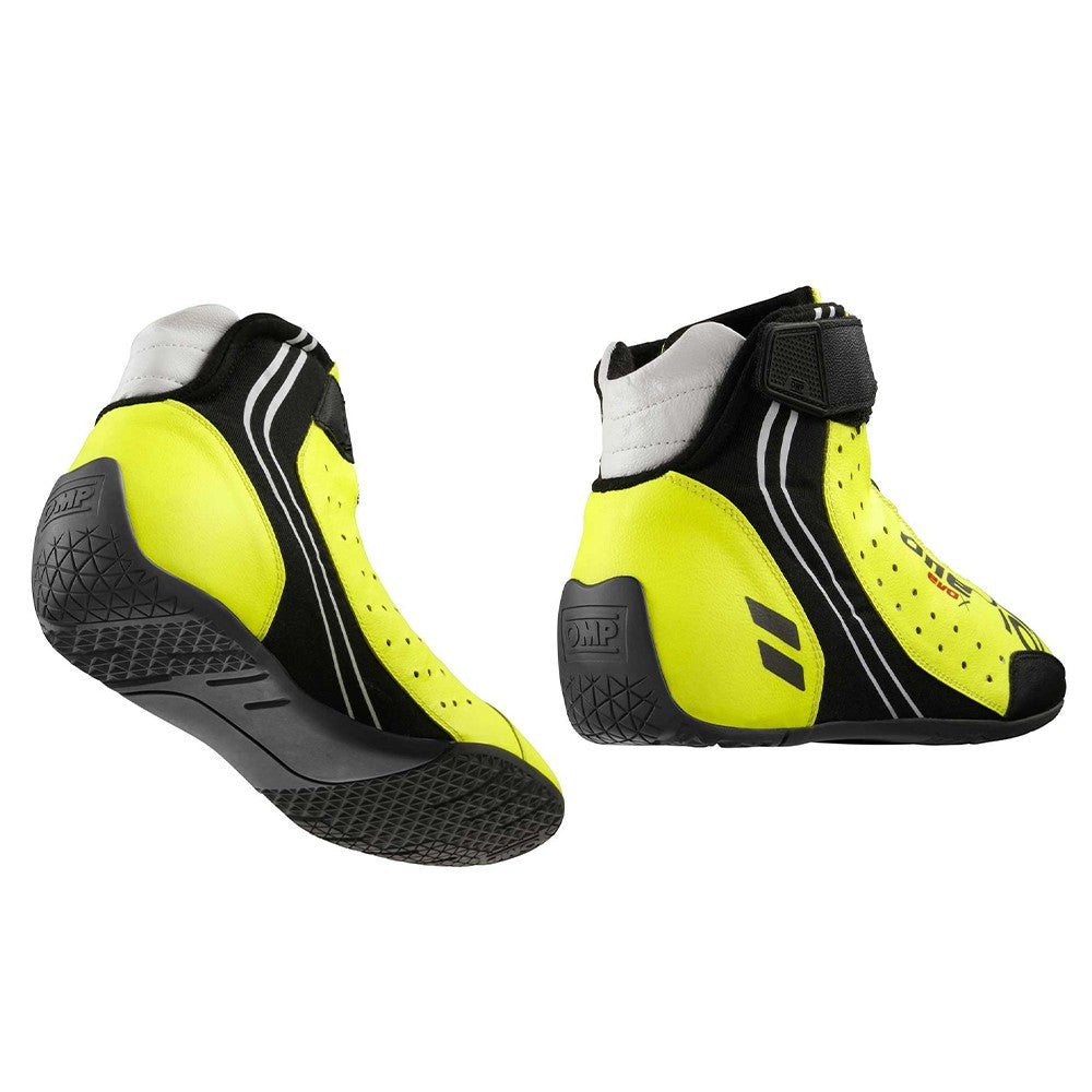 ZAPATILLAS OMP ONE EVO X MY2024 FIA 8856-2018 AMARILLO FLUO TALLA 41 - OMP original APEXCORSE imagen 7