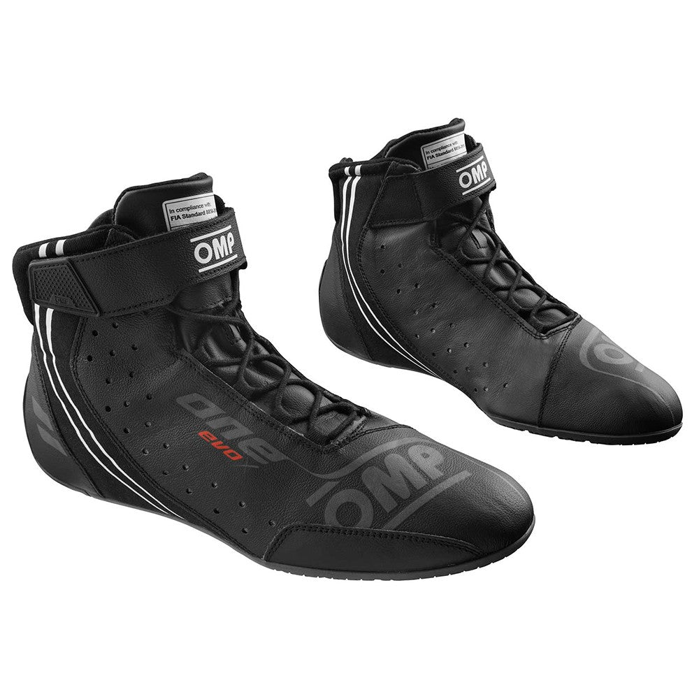ZAPATILLAS OMP ONE EVO X MY2024 FIA 8856-2018 NEGRO TALLA 48 - OMP original APEXCORSE imagen 1
