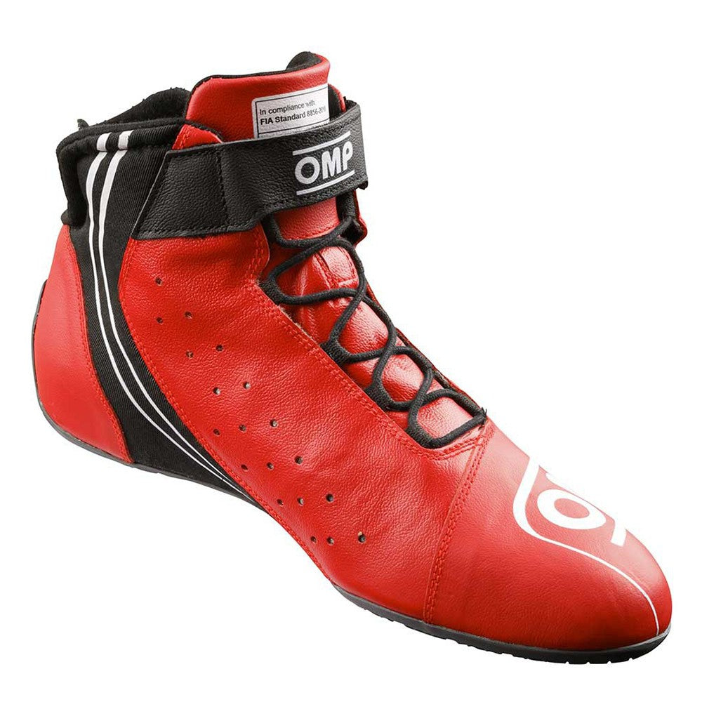 ZAPATILLAS OMP ONE EVO X MY2024 FIA 8856-2018 ROJO TALLA 48 - OMP original APEXCORSE imagen 3