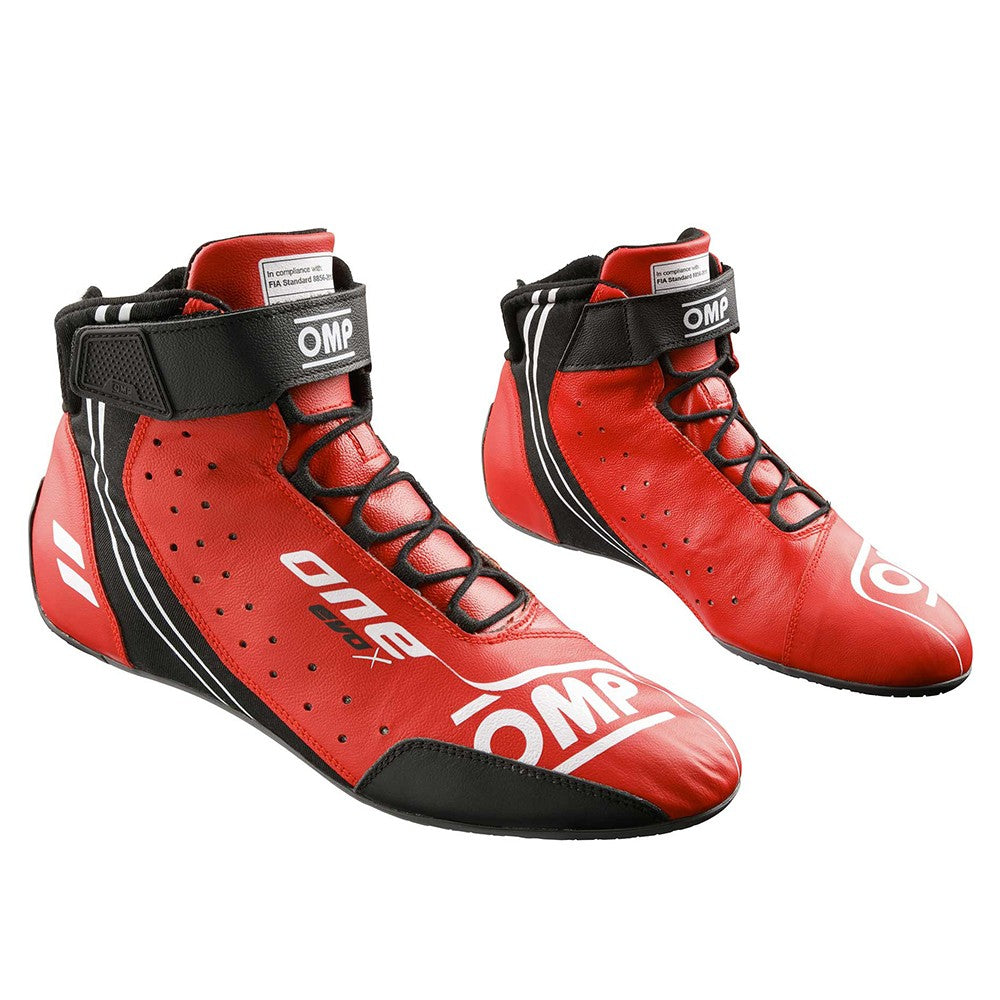 ZAPATILLAS OMP ONE EVO X MY2024 FIA 8856-2018 ROJO TALLA 44 - OMP original APEXCORSE imagen 2