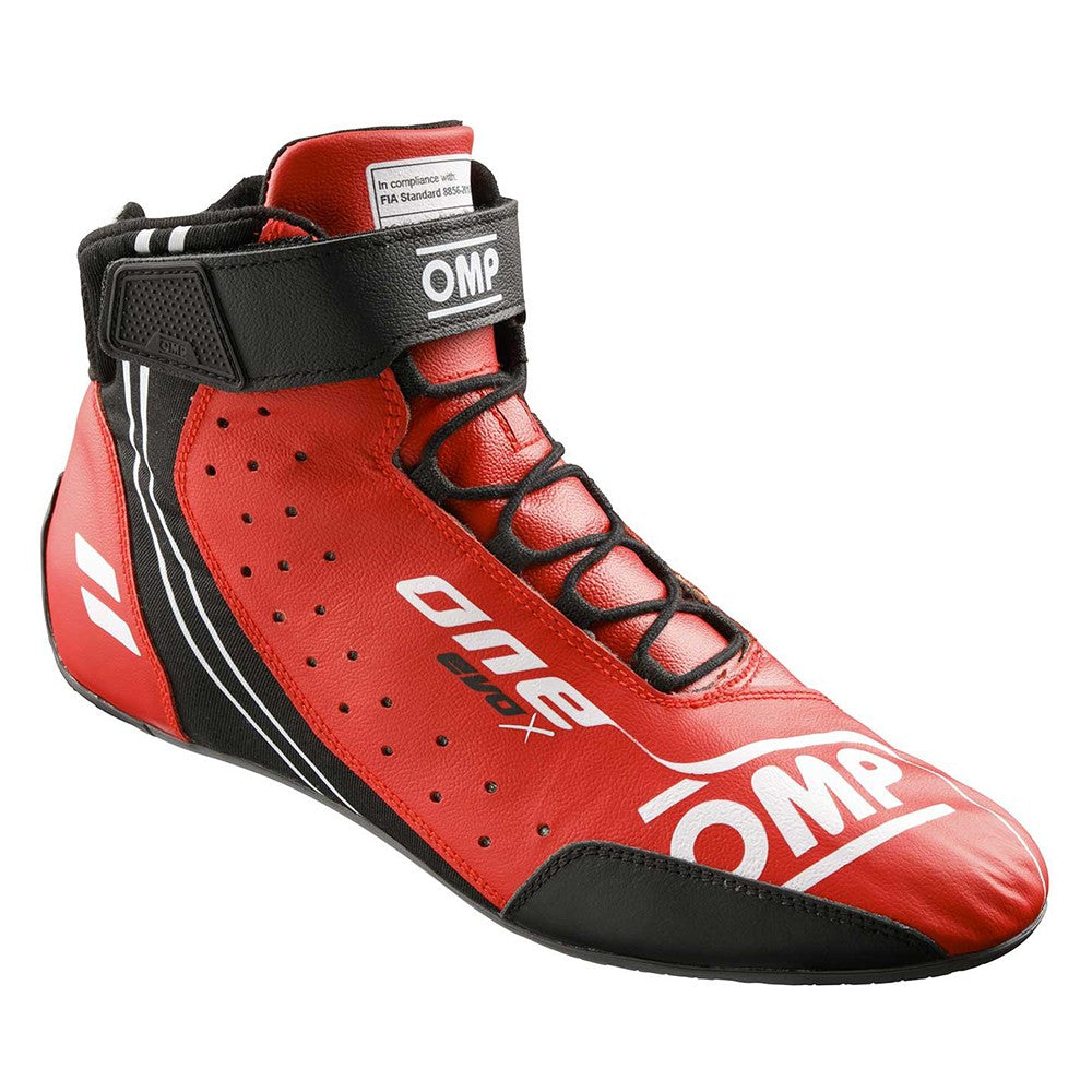 ZAPATILLAS OMP ONE EVO X MY2024 FIA 8856-2018 ROJO TALLA 40 - OMP original APEXCORSE imagen 1