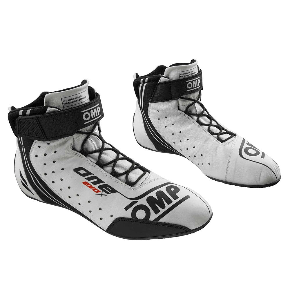 ZAPATILLAS OMP ONE EVO X MY2024 FIA 8856-2018 BLANCO TALLA 36 - OMP original APEXCORSE imagen 2