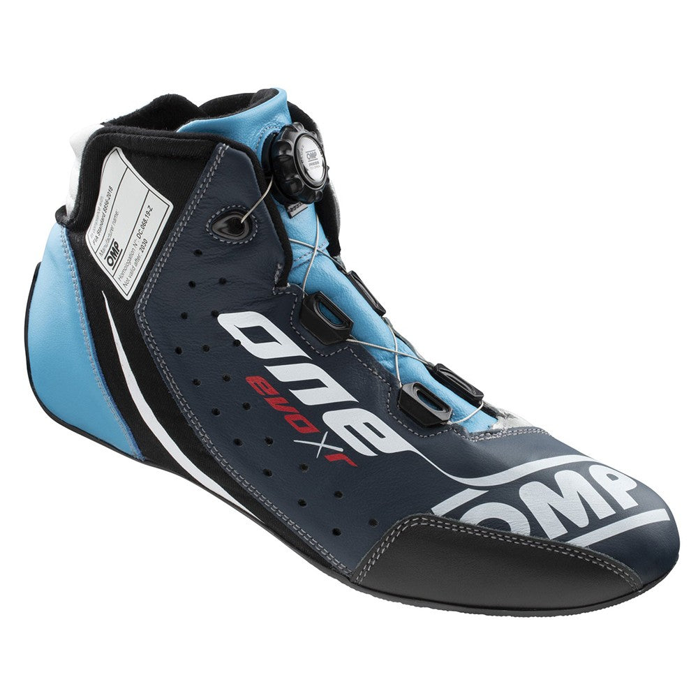 OMP ZAPATILLAS ONE EVO X R AZUL/GRIS/CIAN TALLA 40 FIA 8856-2018 - OMP original APEXCORSE imagen 3