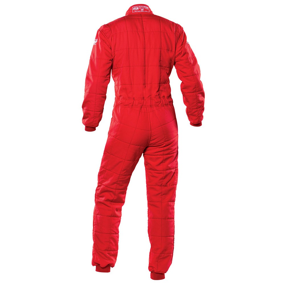 TRAJE DE CARRERAS OMP CLASSIC FIA 8856-2018 ROJO TALLA 46 - OMP original APEXCORSE imagen 2