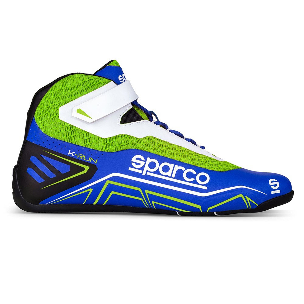 Sparco Zapatillas K-Run Talla 34 Azul/Verde - Sparco | APEXCORSE imagen 2