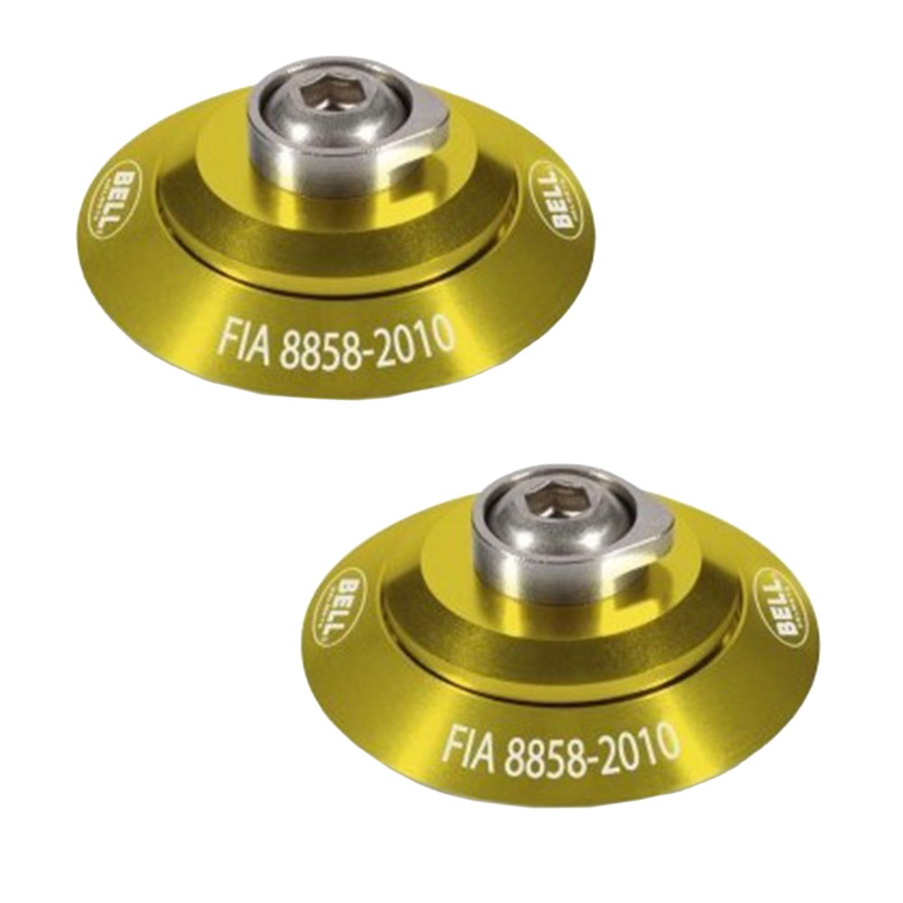 Sparco Set De Clips Hans Dorados Fia8858-2010 - Casco Bell - Sparco original | APEXCORSE