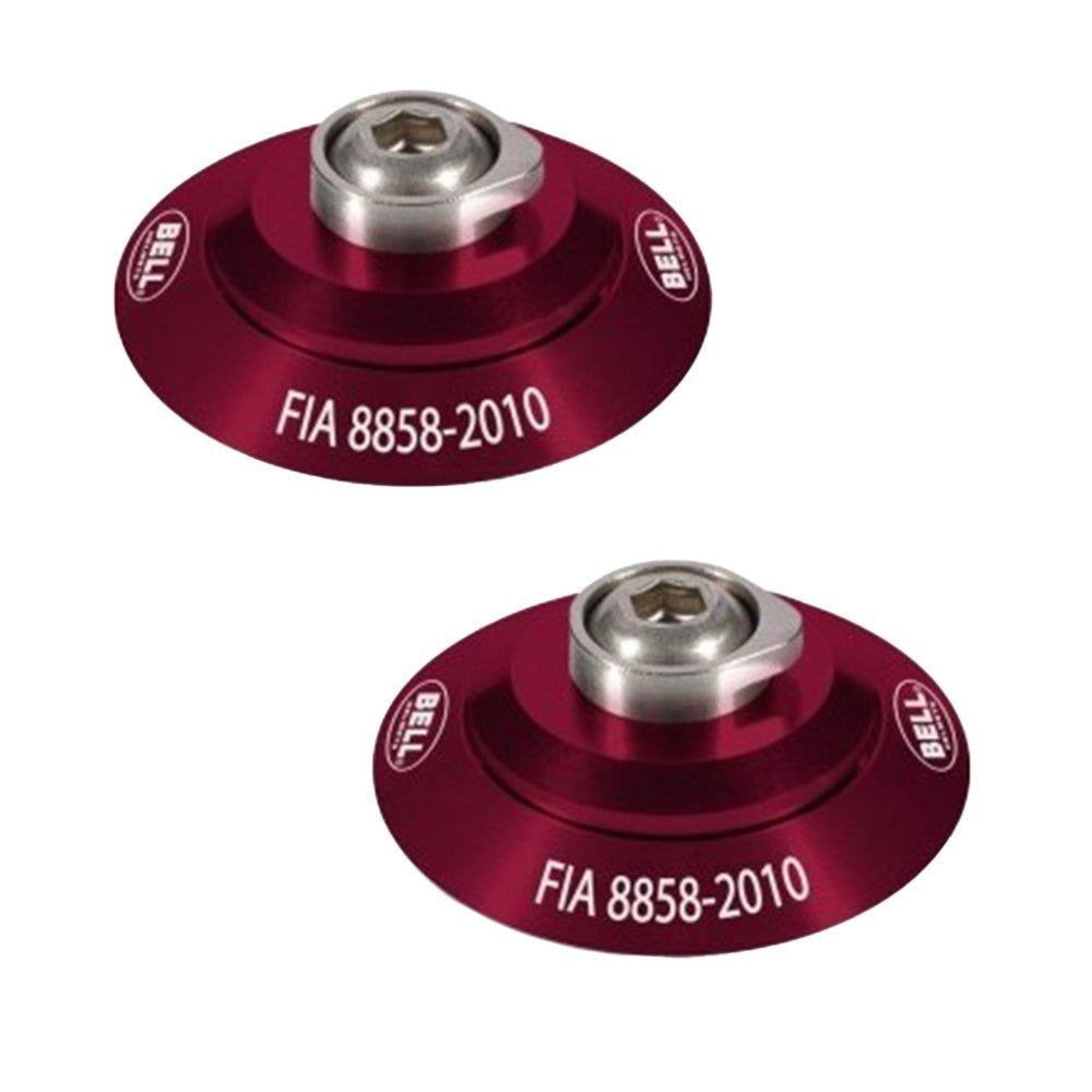 Sparco Set De Clips Hans Rojos Fia8858-2010 - Casco Bell - Sparco original | APEXCORSE