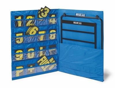 Sparco Kit Tabla+Set Numeros+Cover 2 - Sparco original | APEXCORSE