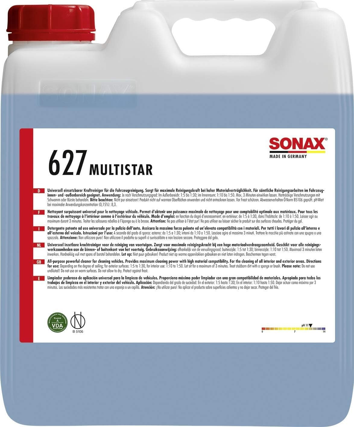 SONAX MULTISTAR 10L - SONAX original APEXCORSE