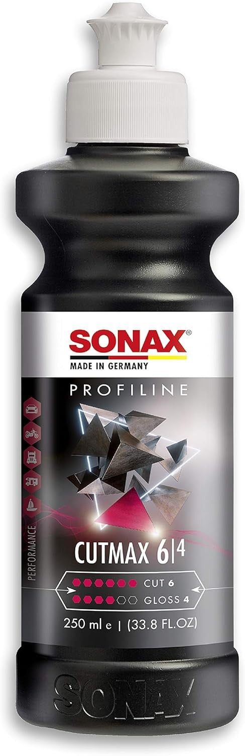 SONAX PROFILINE CUTMAX (250 ML) PASTA DE LIJADO ALTAMENTE ABRASIVA, ELIMINA RAYAS - SONAX original APEXCORSE