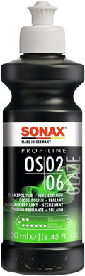 SONAX PROFILINE OS 02-06 (250 ML) ABRILLANTADOR TODO-EN-UNO CON SELLADO RÁPIDO - SONAX original APEXCORSE