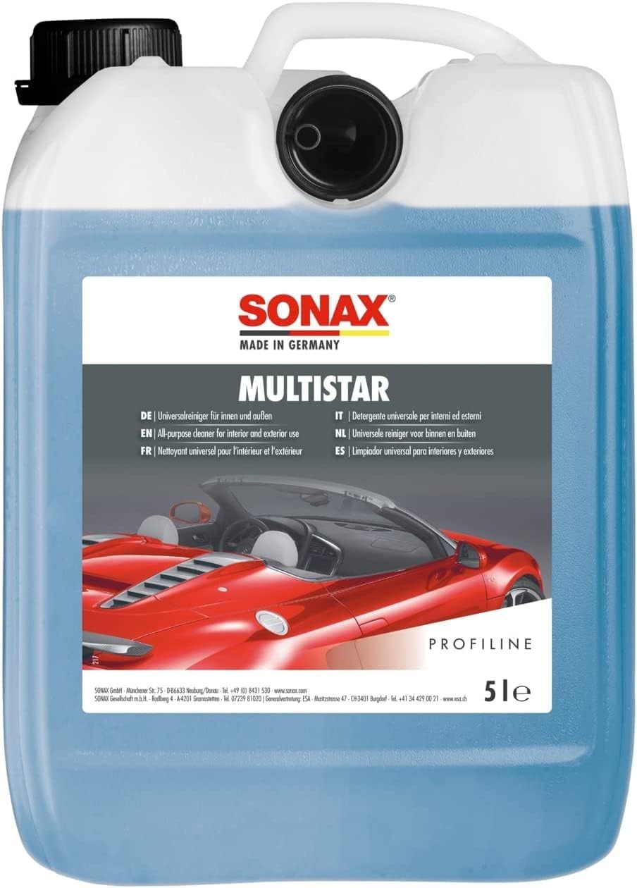 SONAX MULTISTAR LIMPIADOR MULTIUSOS CONCENTRADO 5 LITROS - SONAX original APEXCORSE
