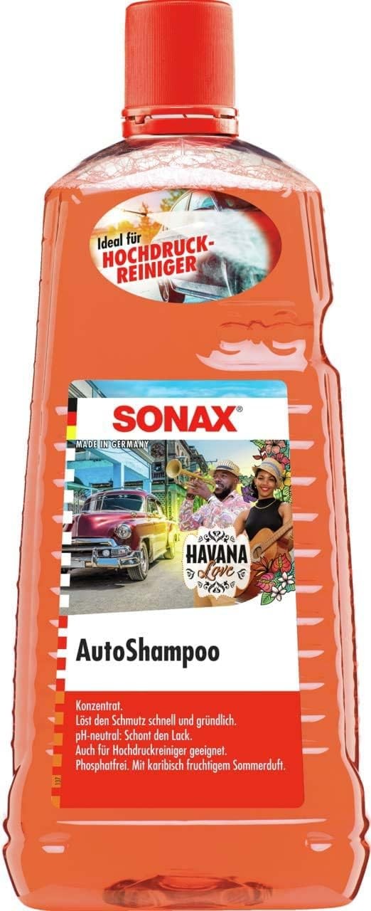 SONAX AUTO CHAMPÚ CONCENTRADO HAVANA LOVE - SONAX original APEXCORSE