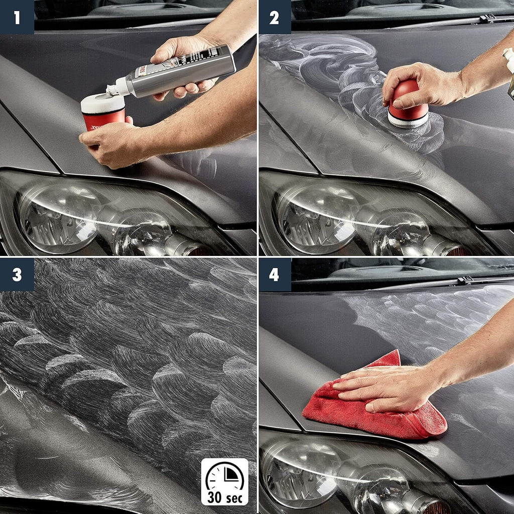 SONAX ABRILLANTADOR + CERA PLATA/GRIS 500ML - Imagen 4 SONAX APEXCORSE