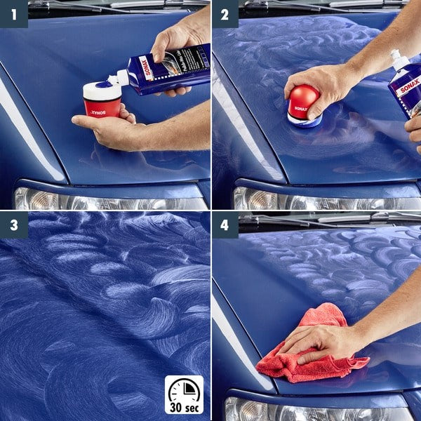 SONAX PULIMENTO + CERA AZUL 250ML - Imagen 3 SONAX APEXCORSE