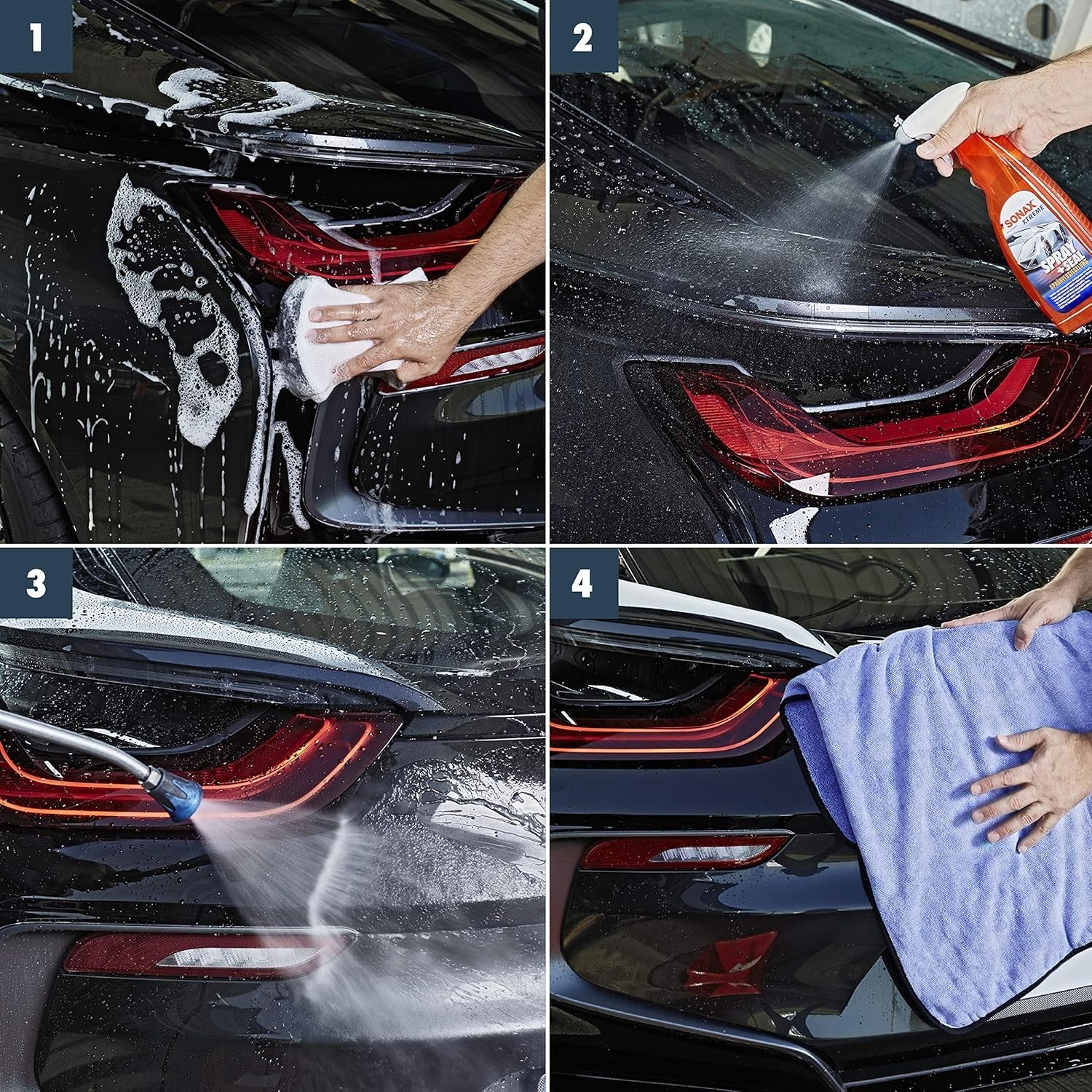 SONAX XTREME PULVERIZAR + SELLAR - SELLADOR Y PROTECTOR DE PINTURA - Imagen 4 SONAX APEXCORSE