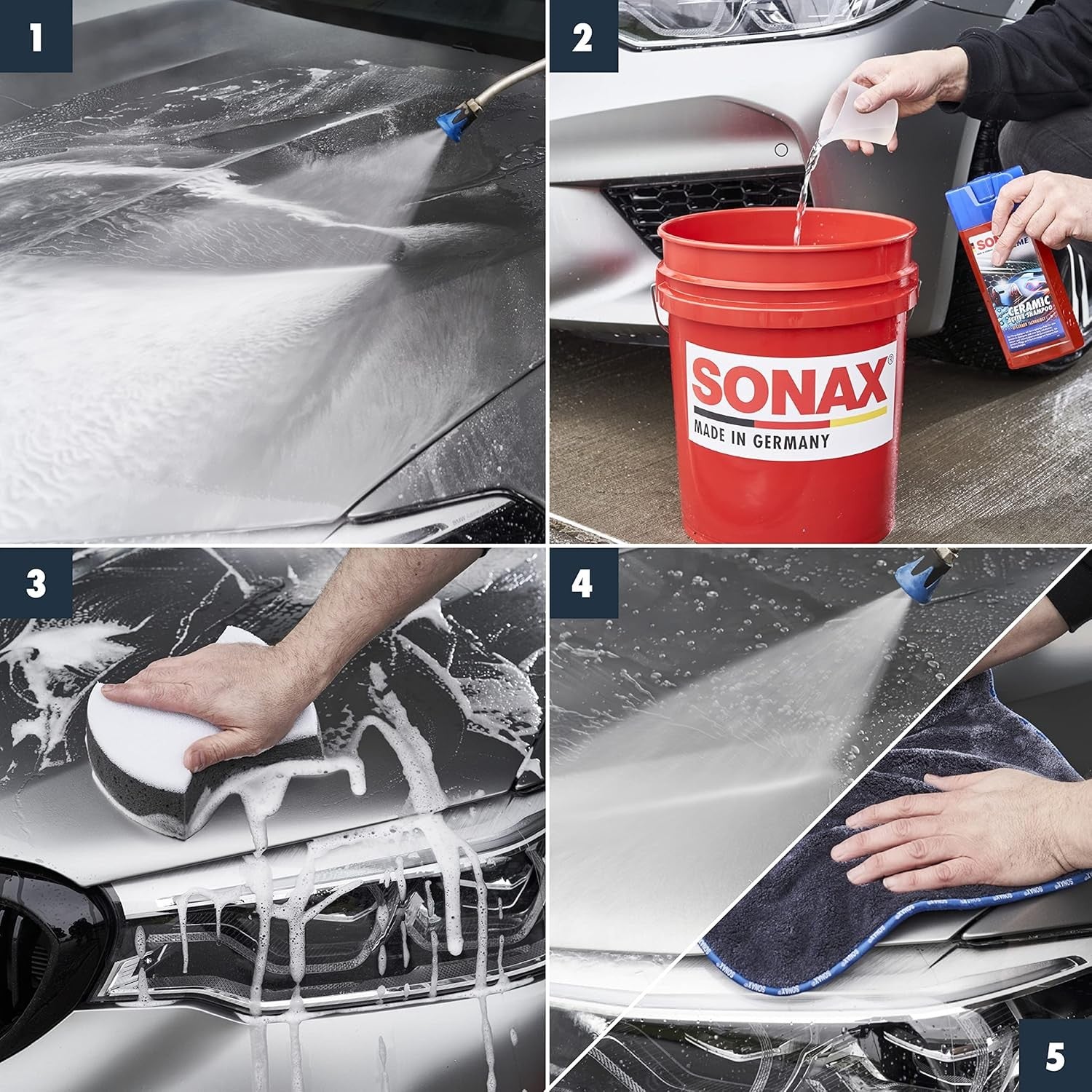 SONAX XTREME CERAMIC - CHAMPÚ ACTIVO - Imagen 3 SONAX APEXCORSE
