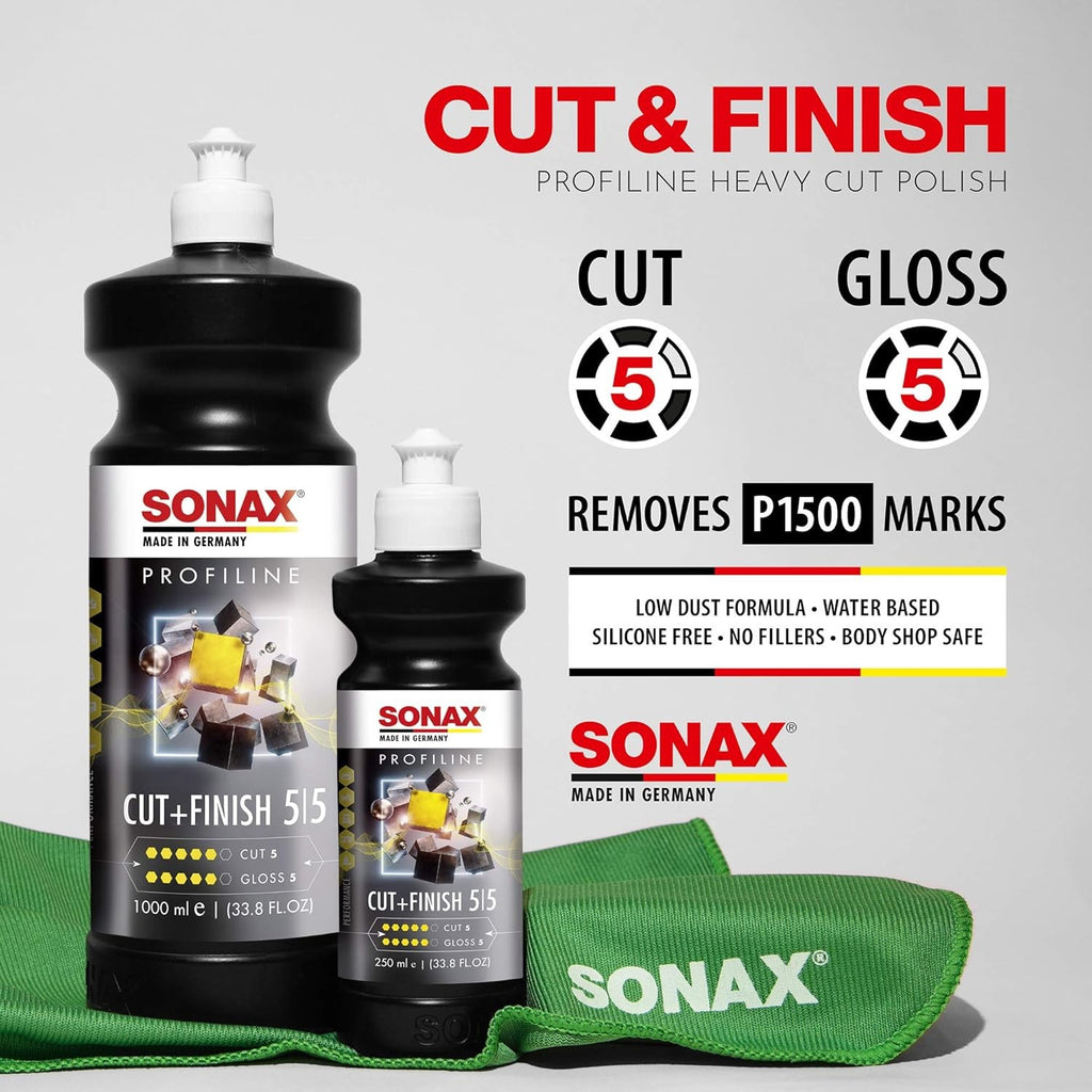 SONAX PROFILINE CUT&FINISH AFILADOR SIN SILICONA 1L - Imagen 2 SONAX APEXCORSE