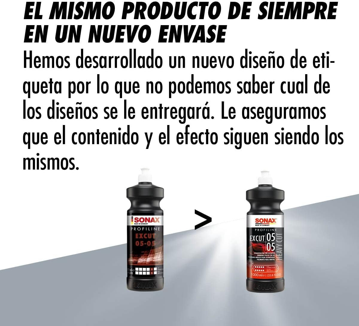 SONAX PROFILINE EXCUT 05-05 (1L) PASTA DE LIJADO ABRASIVA - Imagen 4 SONAX APEXCORSE