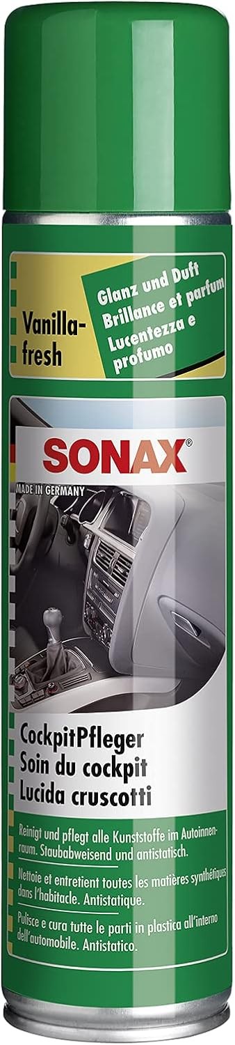 SONAX LIMPIA SALPICADEROS SILICONA PLUS VANILLA-FRESH - SONAX original APEXCORSE