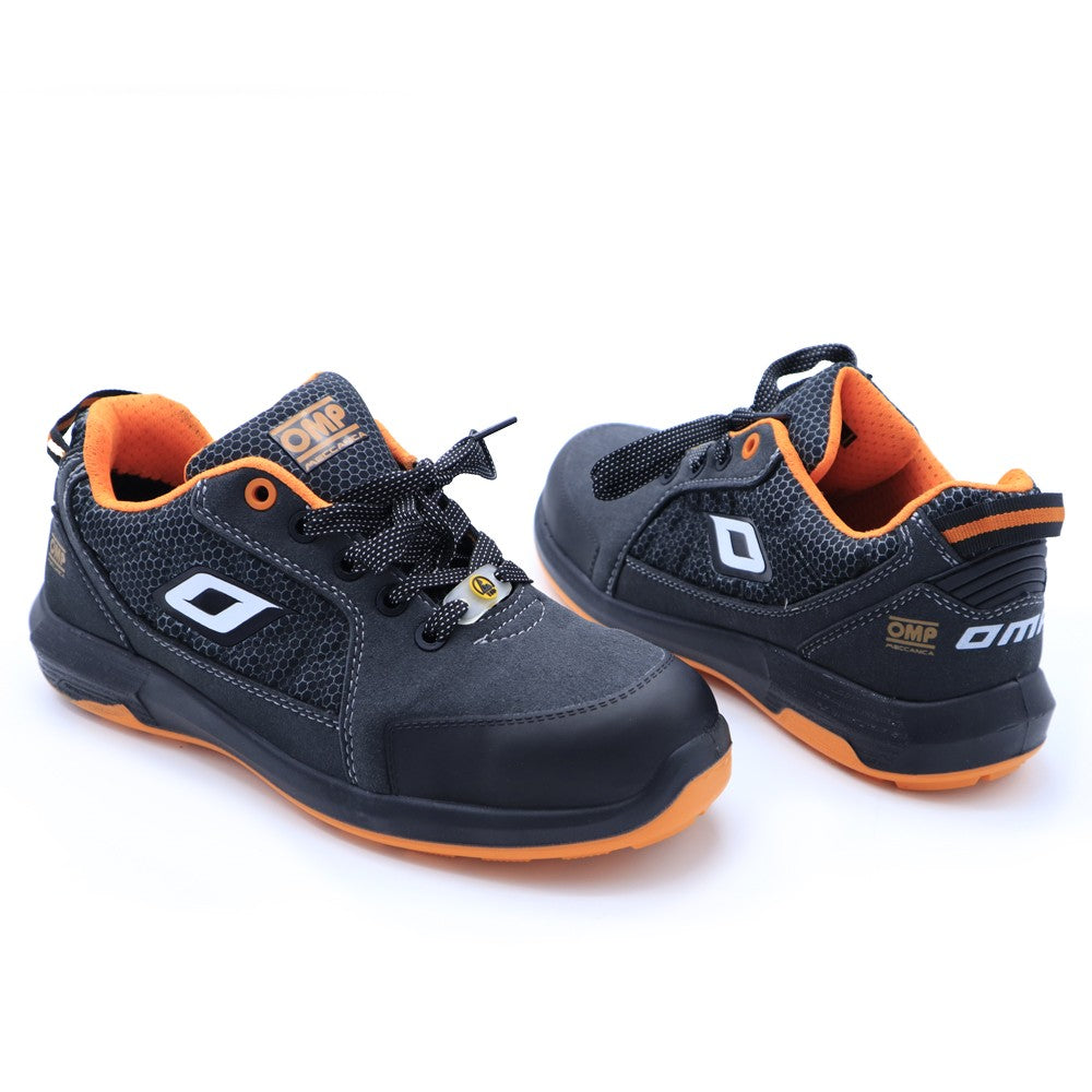 OMP MECCANICA ZAPATILLAS TRABAJO SEGURIDAD S1P SRC ESD PRO SPORT TALLA 38 GRIS NARANJA - OMP original APEXCORSE imagen 1
