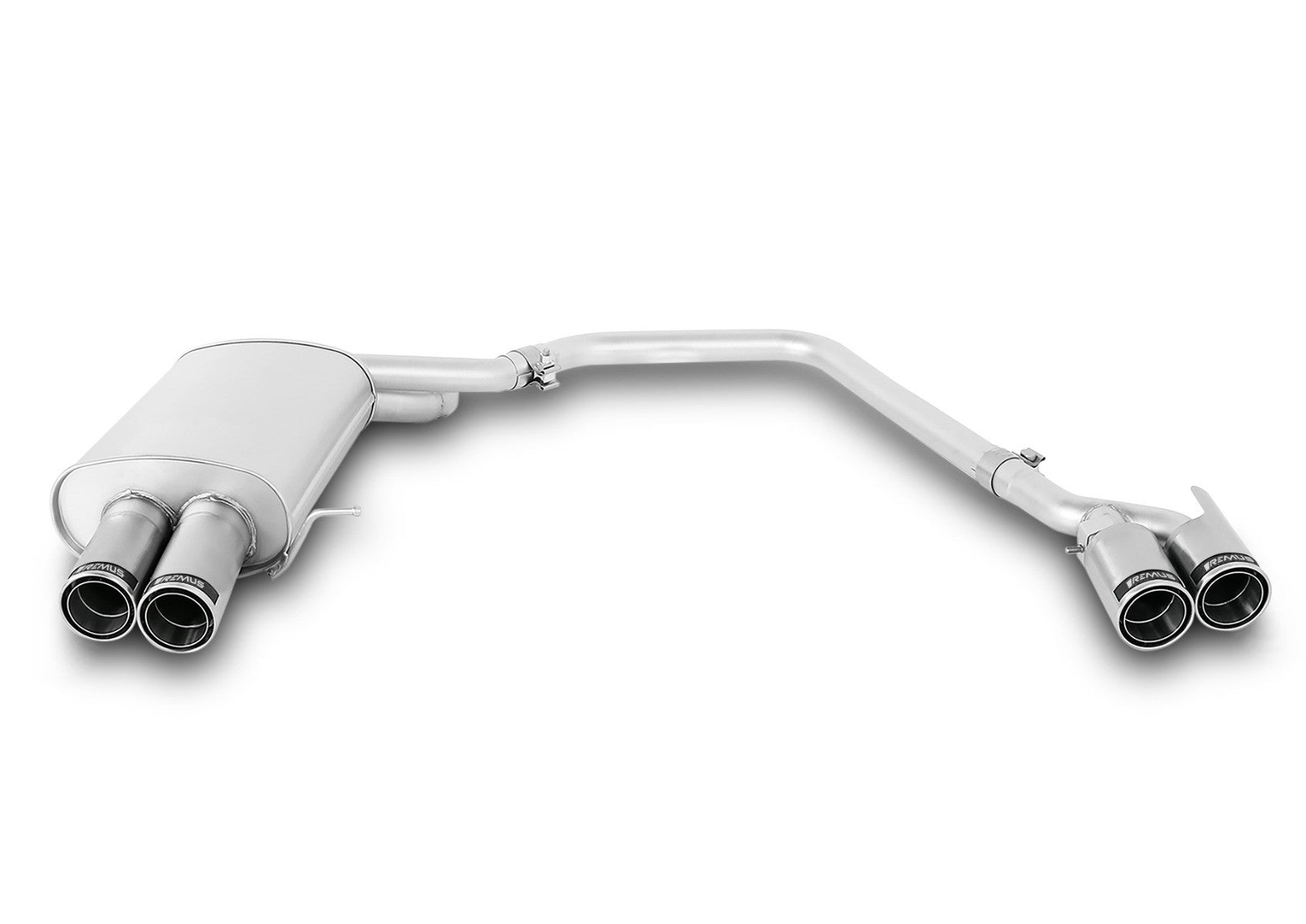 Escape Trasero REMUS Duplex 4 Colas De 84Mm - REMUS original | APEXCORSE