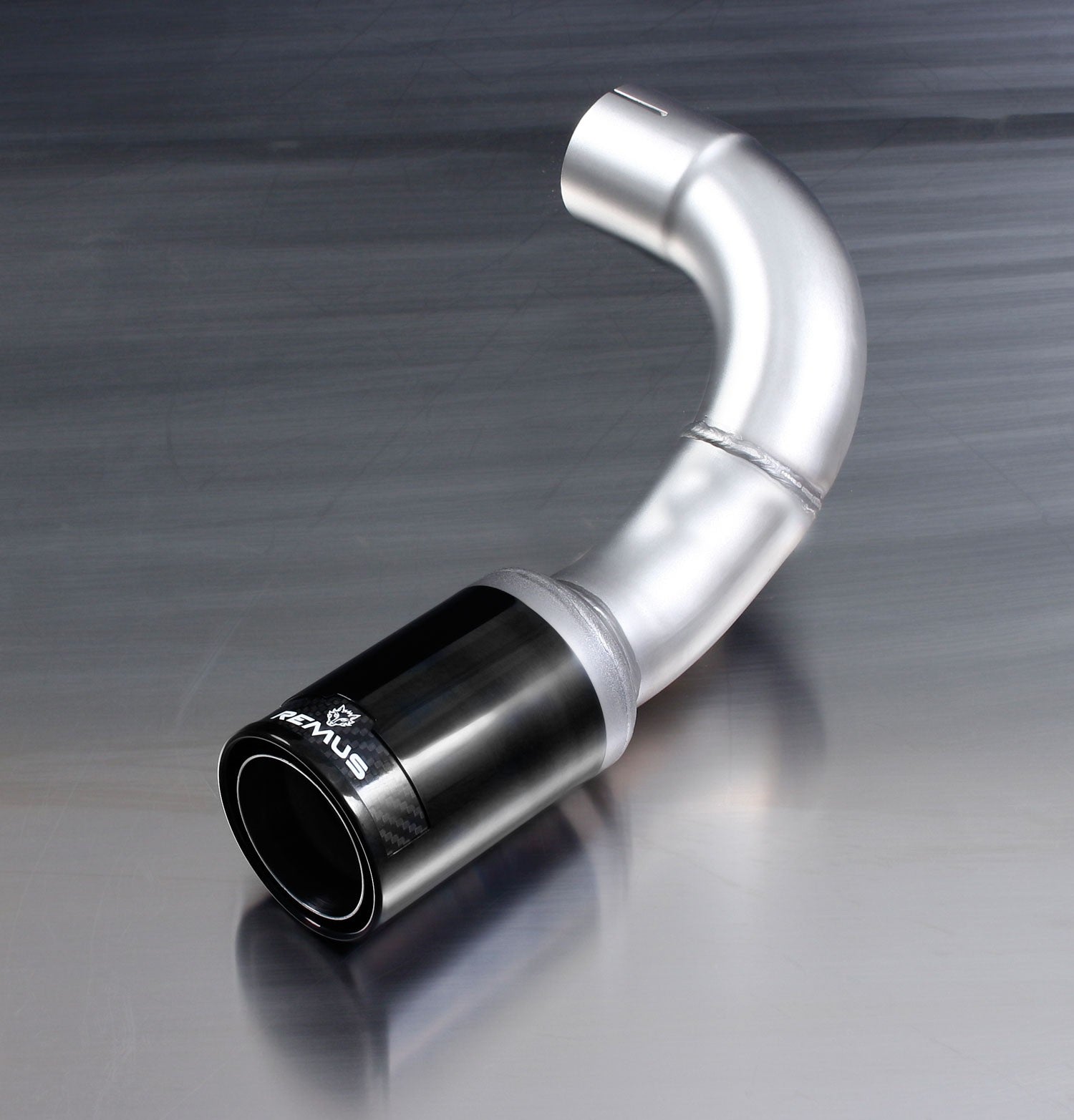 Set De 2 Colas REMUS 84Mm Cromo Negro - REMUS original | APEXCORSE