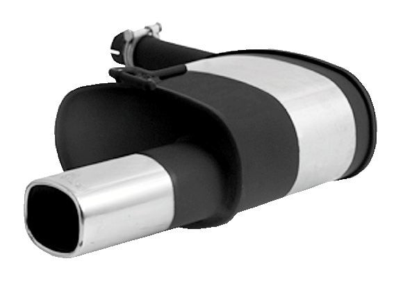 Escape Trasero REMUS 1 Cola De 92X78Mm Cromo - REMUS original | APEXCORSE
