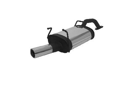 Escape Trasero REMUS Con 1 Cola De 92X78Mm Cromo - REMUS original | APEXCORSE