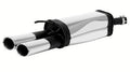 Escape Trasero REMUS Con 2 Colas De 82X67Mm Cromo - REMUS original | APEXCORSE