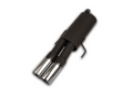 Escape Trasero REMUS Con 2 Colas De 92X78Mm Cromo - REMUS original | APEXCORSE