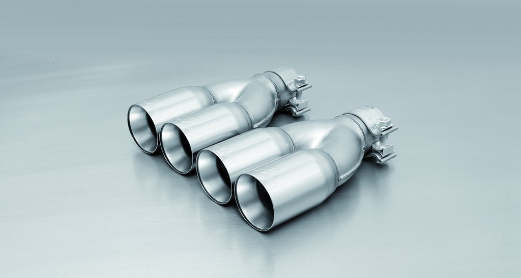 Colas De Escape 4X76Mm Cromo Corte Recto - REMUS original | APEXCORSE
