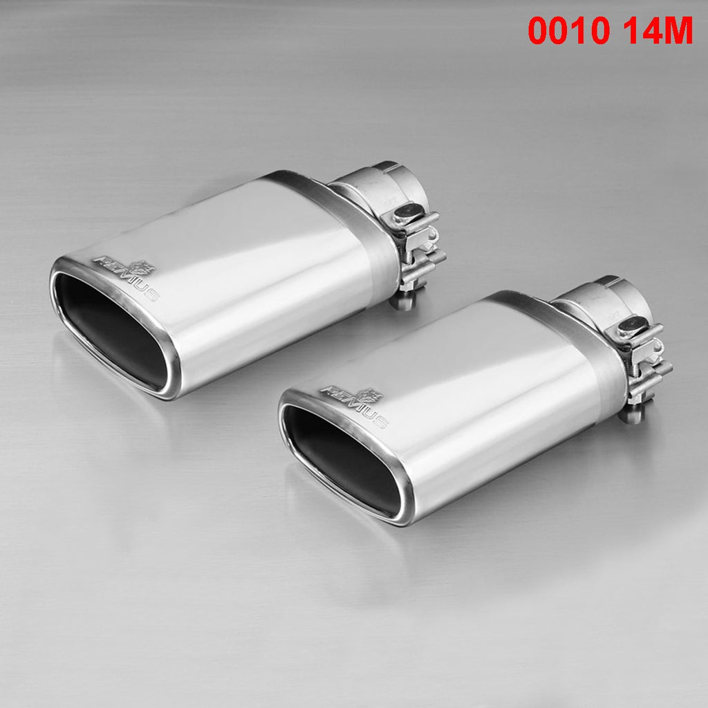 Set De 2 Colas REMUS Ovalada 142Mmx72Mm - REMUS original | APEXCORSE