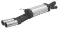 Escape Trasero REMUS Con 2 Colas De 92X78Mm Cromo - REMUS original | APEXCORSE