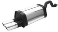 Escape Trasero REMUS Con 2 Colas De 74X65Mm Cromo - REMUS original | APEXCORSE