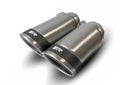 Set De 2 Colas REMUS De 84Mm Anguladas Insercion Carbono - REMUS original | APEXCORSE