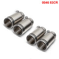 Set De 4 Colas REMUS De 84Mm Insercion Carbono - REMUS original | APEXCORSE