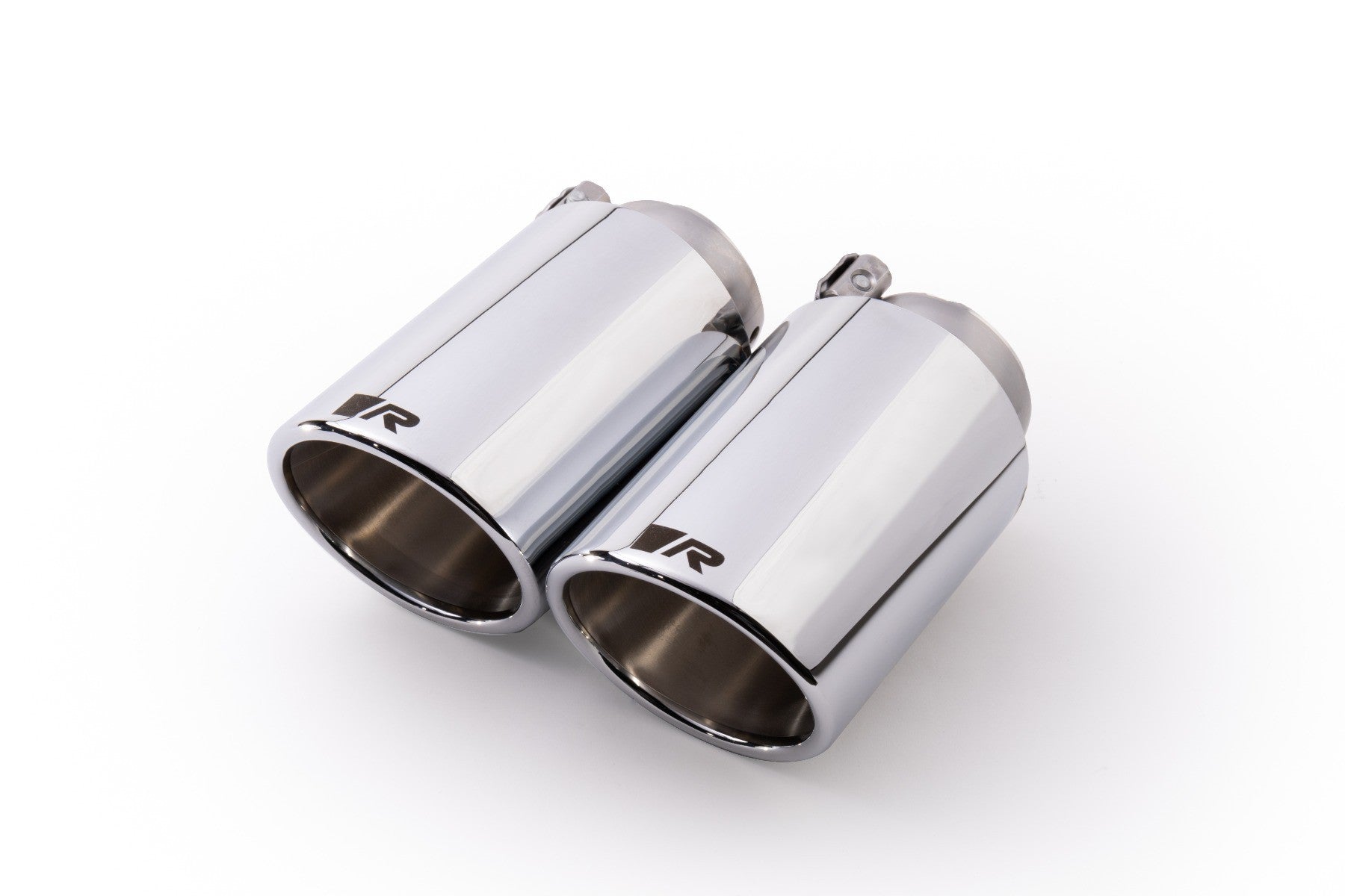 Set De 2 Colas REMUS De 102Mm Angulado Cromo - REMUS original | APEXCORSE