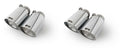 Set De 4 Colas REMUS De 102Mm Corte Recto Y Angulado Cromo - REMUS original | APEXCORSE