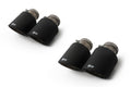 Set De 4 Colas REMUS De 102Mm Angulado Carbono - REMUS original | APEXCORSE