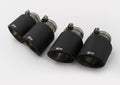 Set De 4 Colas REMUS 102Mm Anguladas Y Ladeadas En Carbono - REMUS original | APEXCORSE