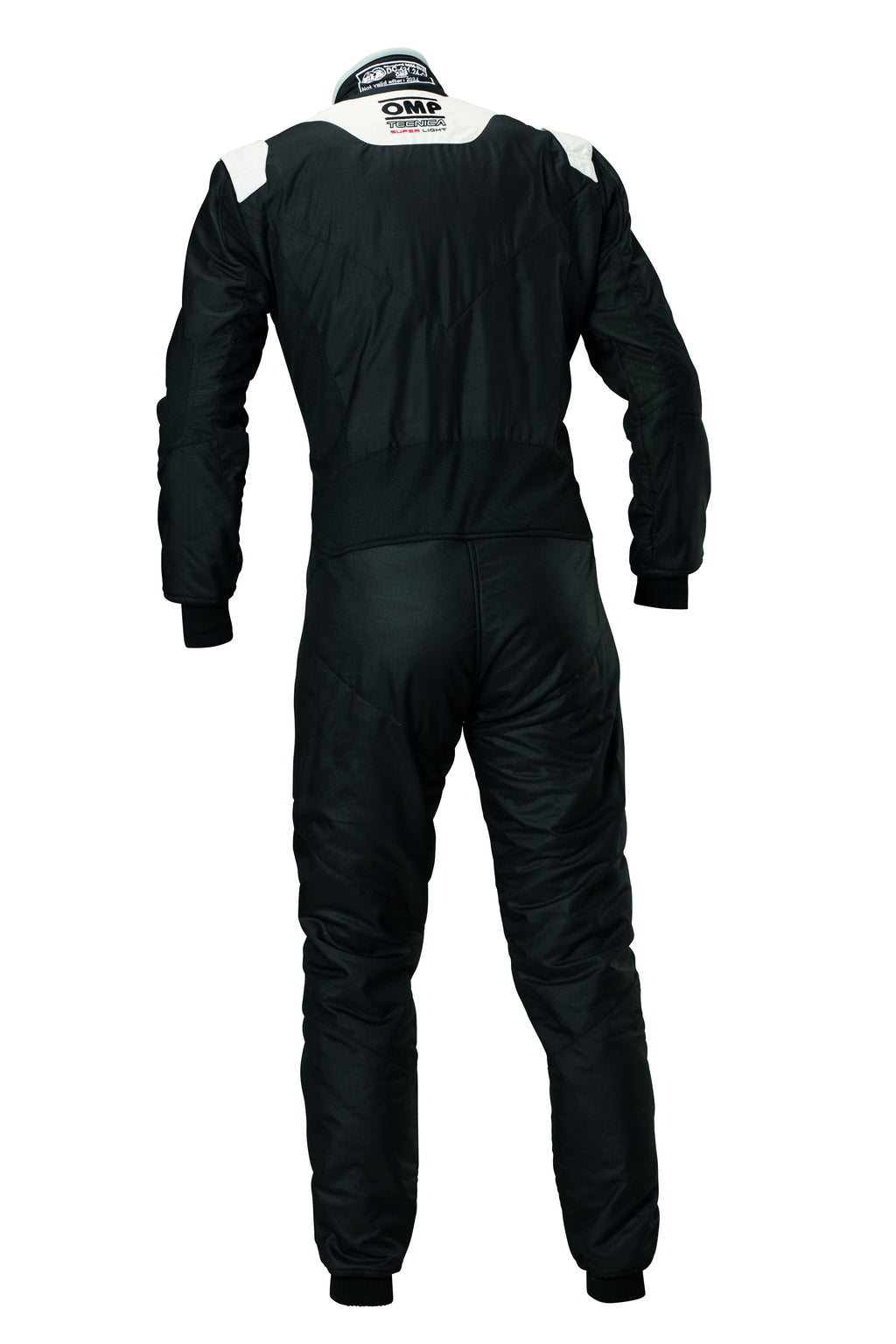 TRAJE DE CARRERAS OMP TECNICA SUPER LIGHT FIA 8856-2018 NEGRO / PLATA TALLA 46 - OMP original APEXCORSE imagen 2