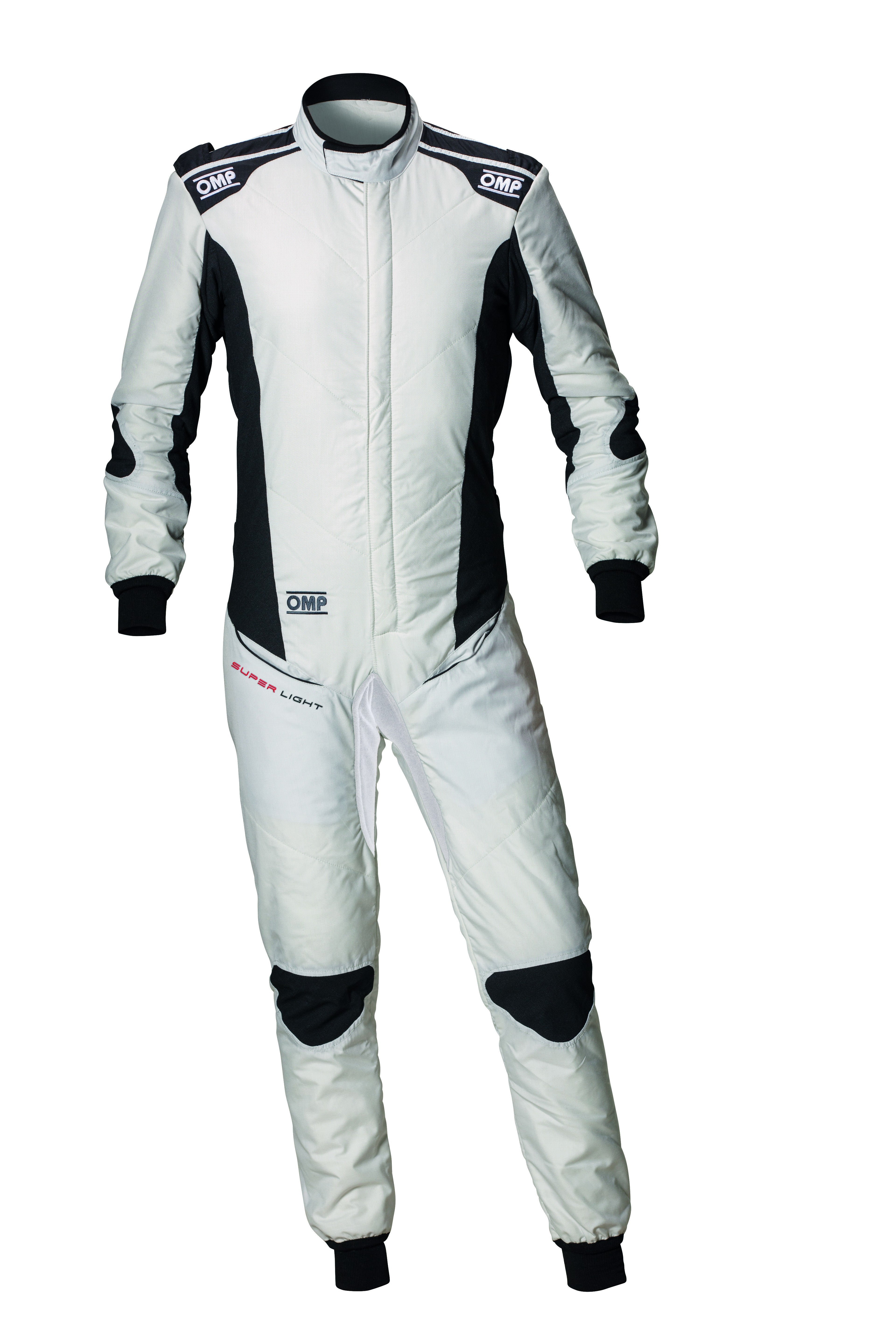 TRAJE DE CARRERAS OMP TECNICA SUPER LIGHT FIA 8856-2018 BLANCO / ANTRACITA TALLA 46 - OMP original APEXCORSE imagen 1