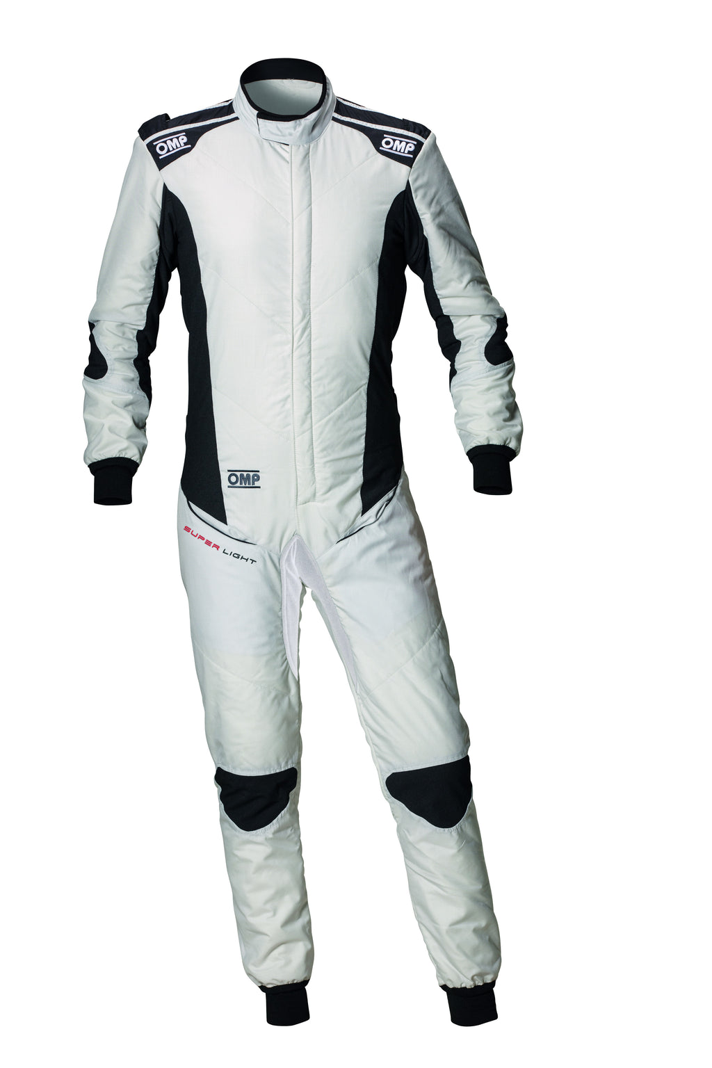 TRAJE DE CARRERAS OMP TECNICA SUPER LIGHT FIA 8856-2018 BLANCO / ANTRACITA TALLA 50 - OMP original APEXCORSE imagen 1