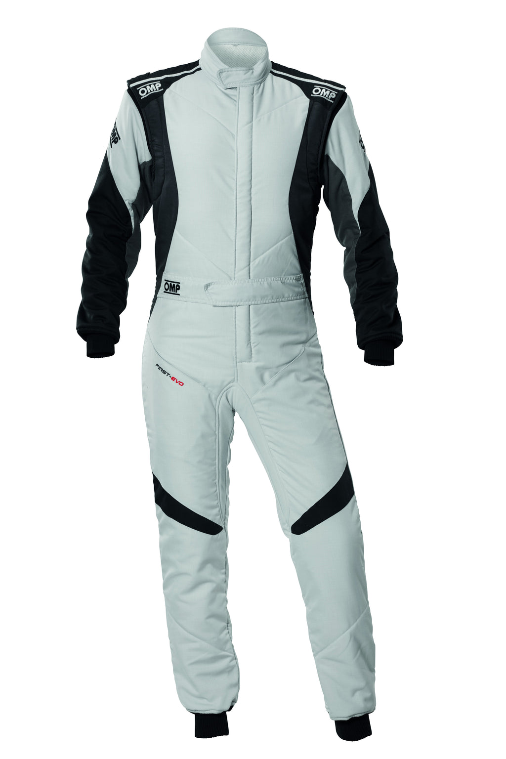 TRAJE DE CARRERAS OMP FIRST EVO MY2025 FIA 8856-2018 GRIS / NEGRO TALLA 46 - OMP original APEXCORSE imagen 1