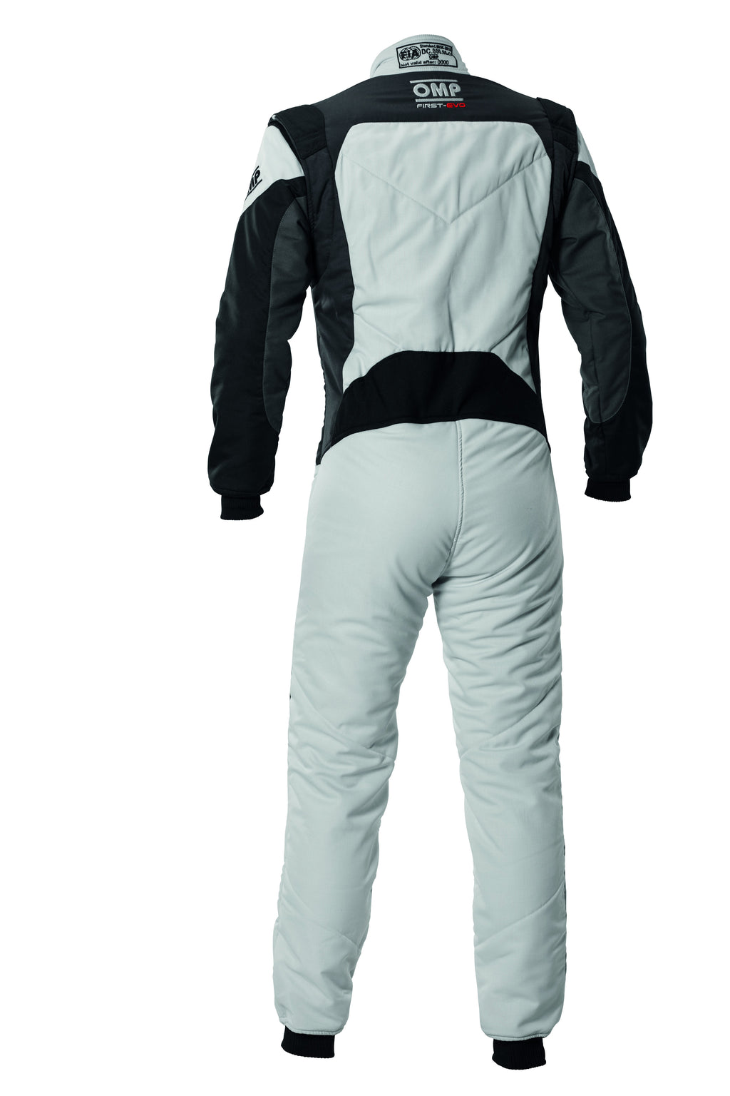 TRAJE DE CARRERAS OMP FIRST EVO MY2025 FIA 8856-2018 GRIS / NEGRO TALLA 52 - OMP original APEXCORSE imagen 2