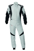 TRAJE DE CARRERAS OMP FIRST EVO MY2025 FIA 8856-2018 GRIS / NEGRO TALLA 58 - OMP original APEXCORSE imagen 1