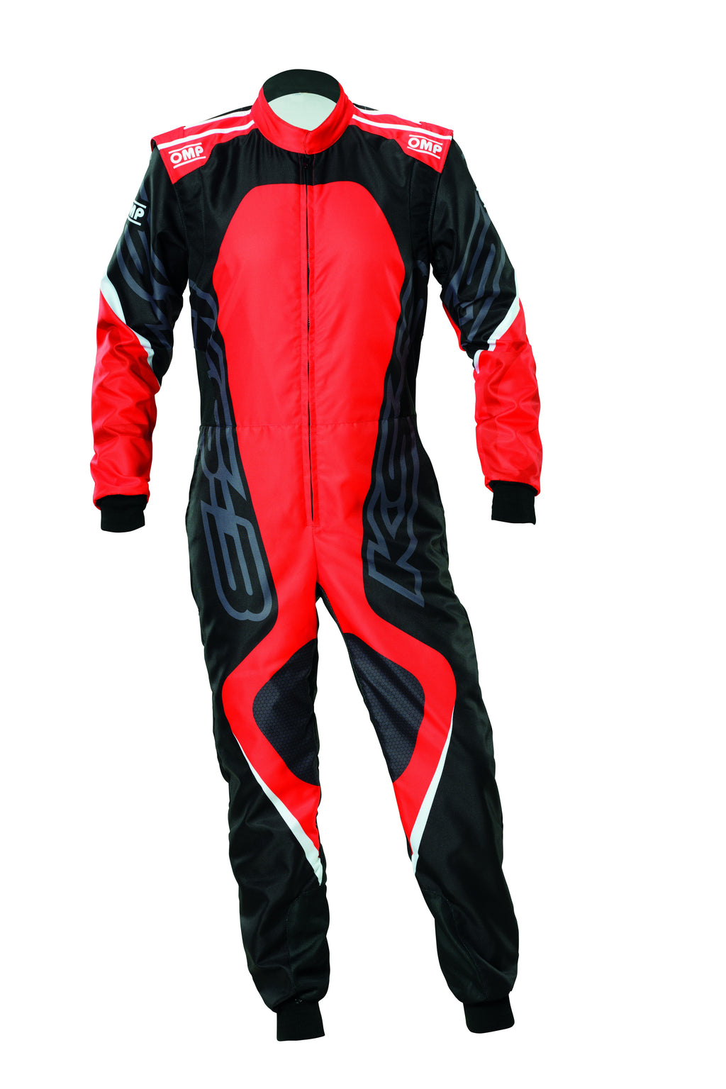TRAJE DE CARRERAS KARTING OMP KS-3X ART FIA 8877-2022 (ADULTO) NEGRO / ROJO TALLA 46 - OMP original APEXCORSE imagen 1