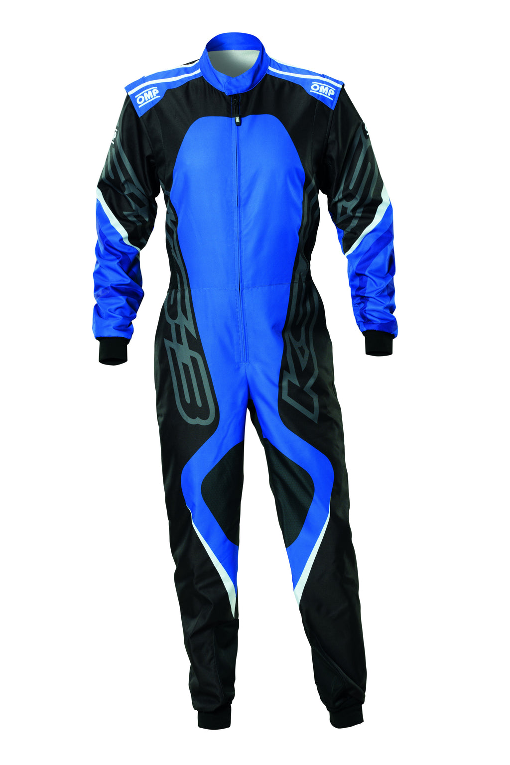 TRAJE DE CARRERAS KARTING OMP KS-3X ART FIA 8877-2022 (NIÑO) NEGRO / AZUL TALLA 150 - OMP original APEXCORSE imagen 1