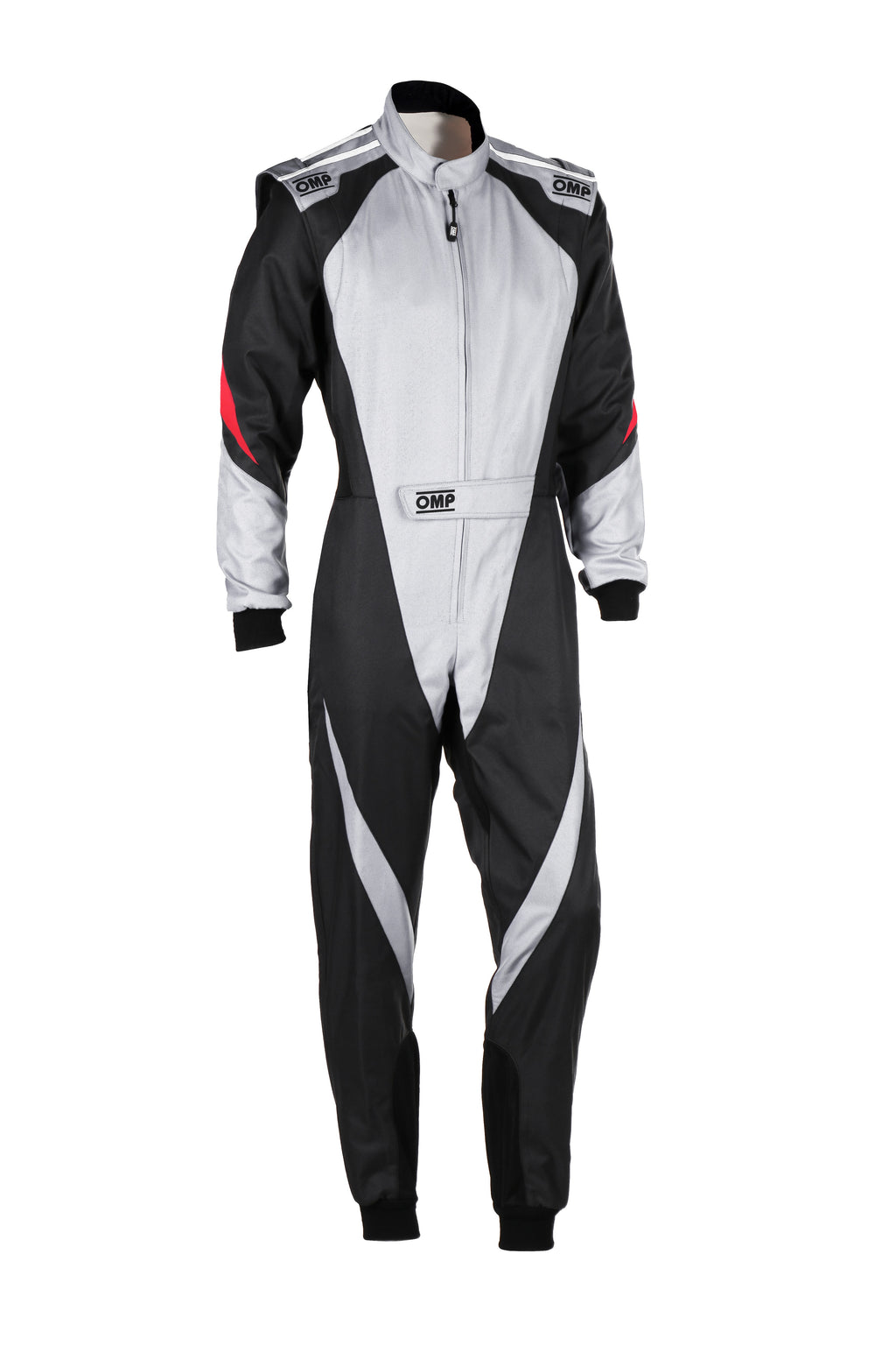 TRAJE DE CARRERAS KARTING OMP KS-3X FIA 8877-2022 (ADULTO) GRIS / NEGRO TALLA 52 - OMP original APEXCORSE imagen 1